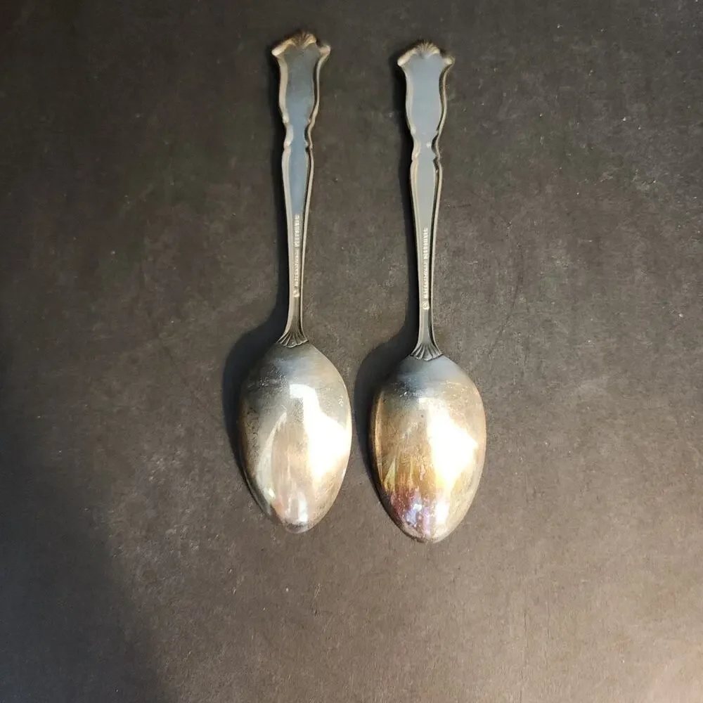 International Deepsilver Silverplate CHADWICK Teaspoons 6